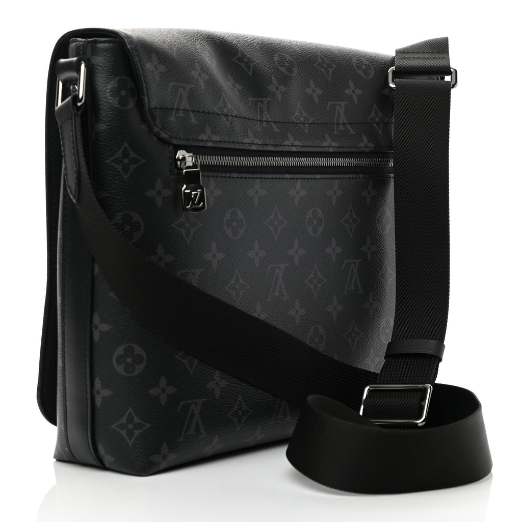 LOUIS VUITTON MONOGRAM ECLIPSE DISTRICT MM BAG