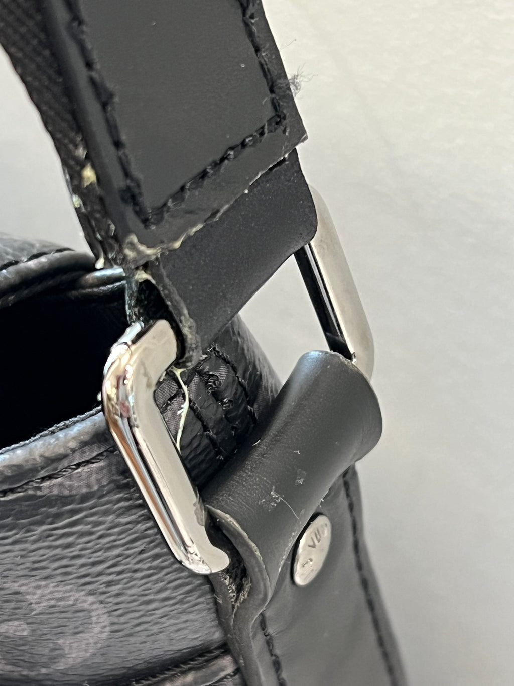 LOUIS VUITTON MONOGRAM ECLIPSE DISTRICT MM BAG