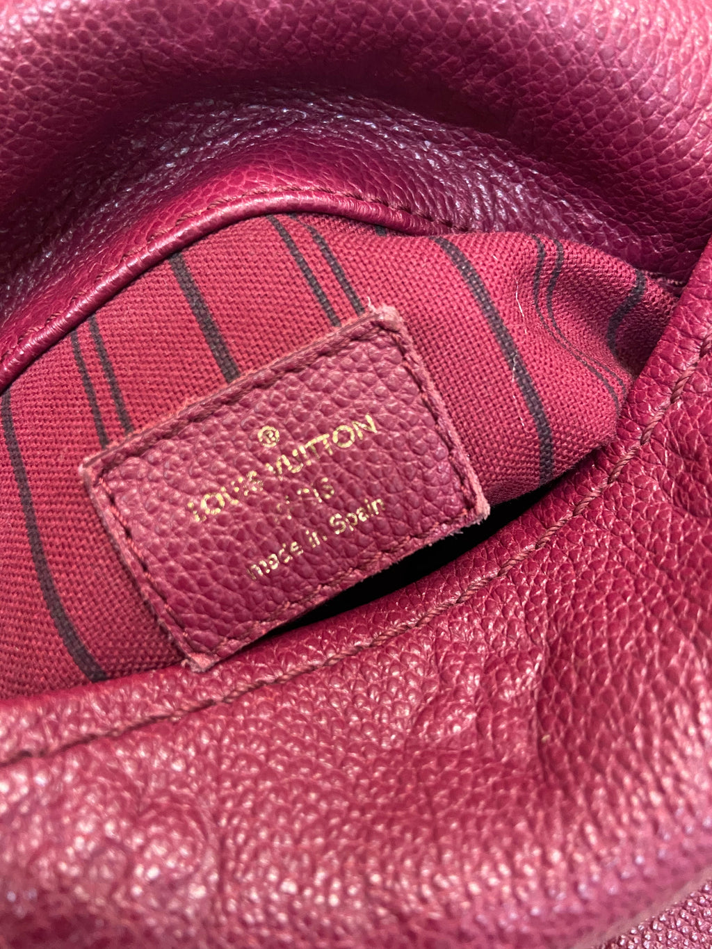 LOUIS VUITTON MONOGRAM EMPREINTE LEATHER ARTSY MM BAG