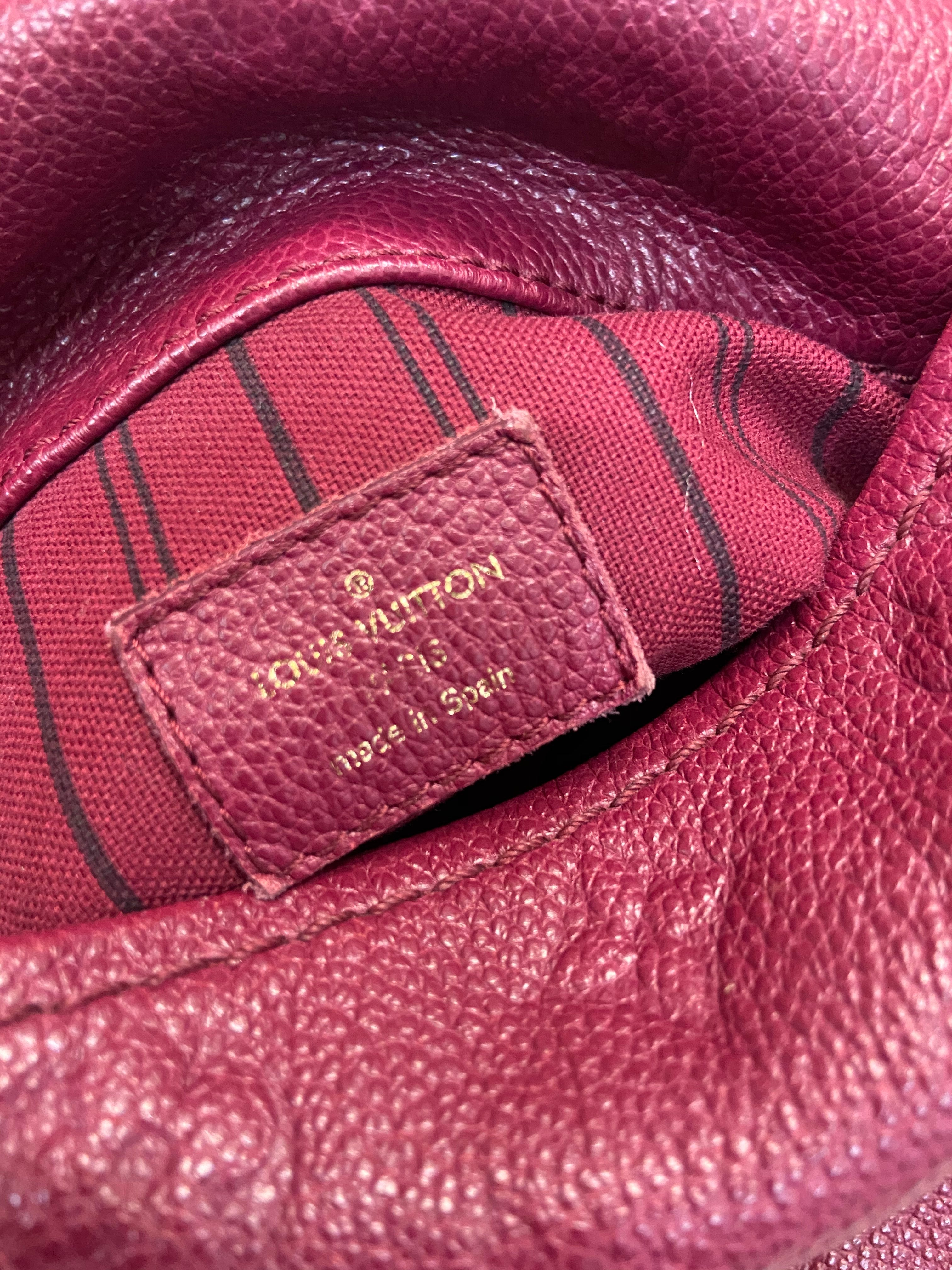 LOUIS VUITTON MONOGRAM EMPREINTE LEATHER ARTSY MM BAG