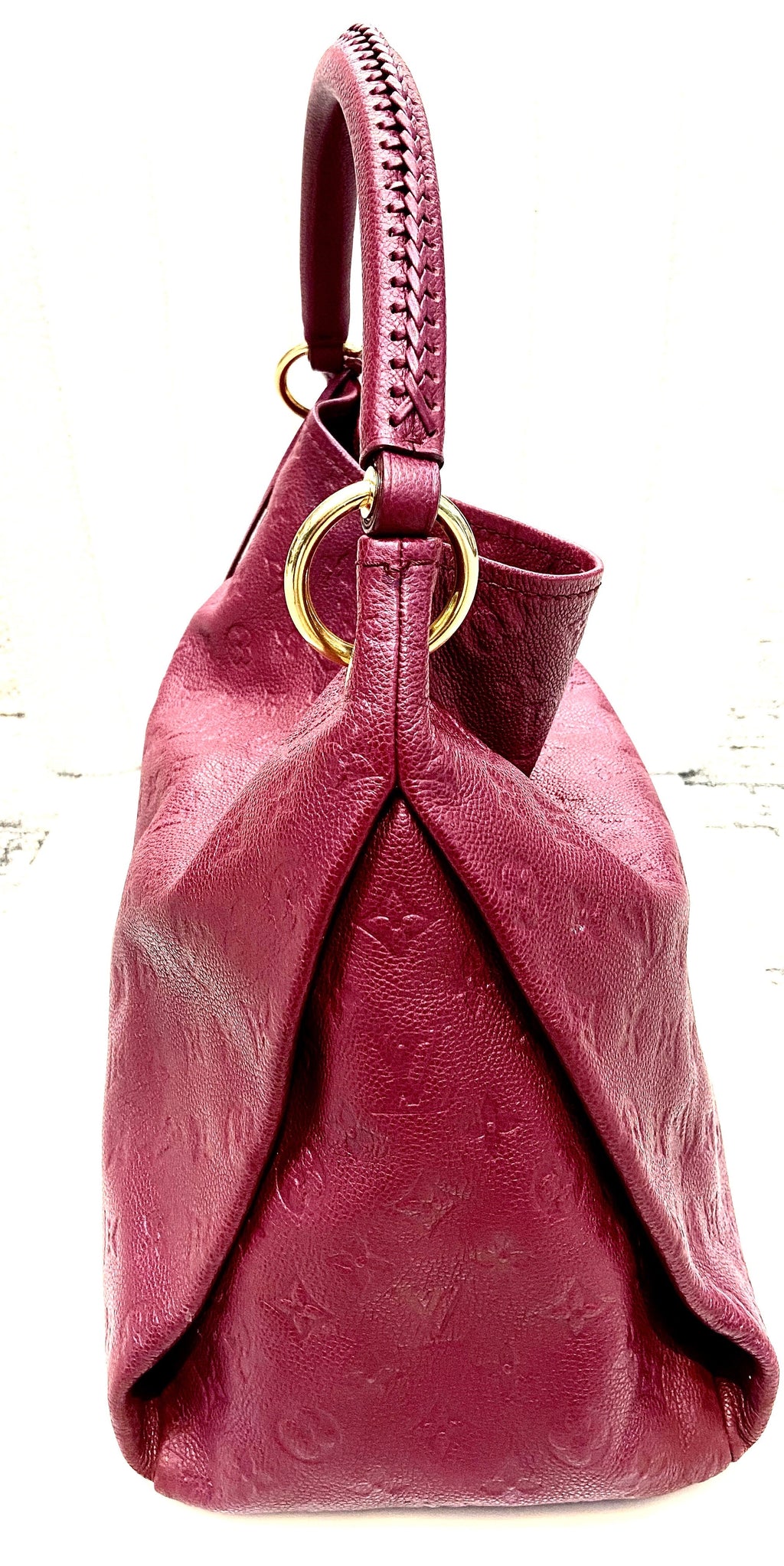 LOUIS VUITTON MONOGRAM EMPREINTE LEATHER ARTSY MM BAG