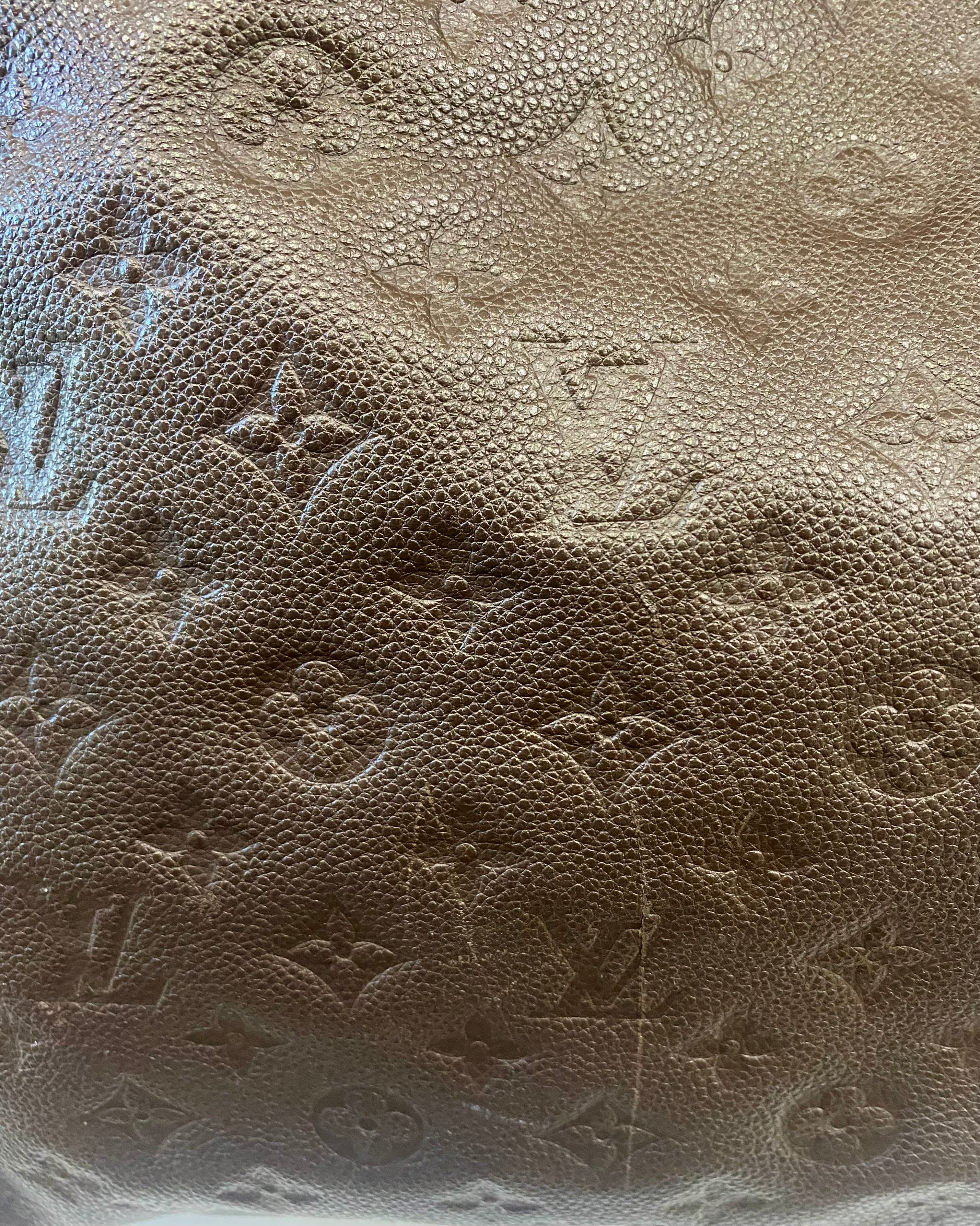 LOUIS VUITTON MONOGRAM EMPREINTE LEATHER ARTSY MM HOBO BAG