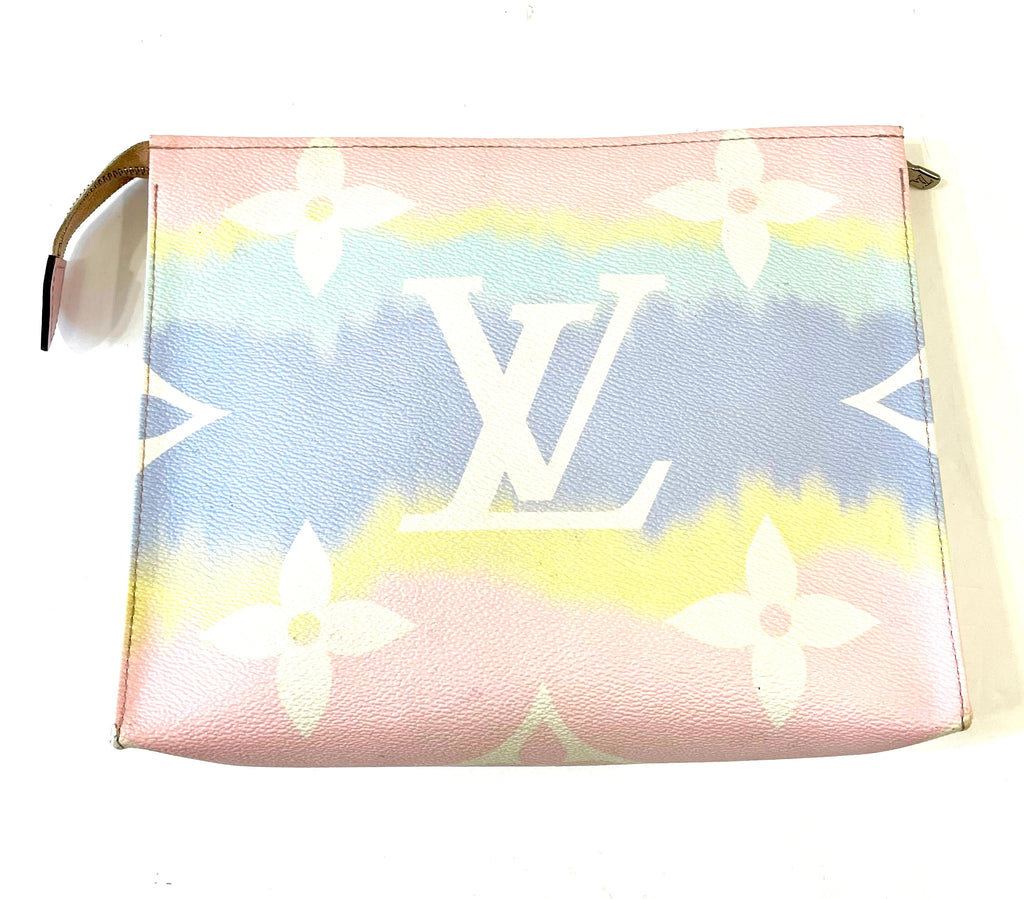 LOUIS VUITTON MONOGRAM ESCALE PASTEL TOILETRY POUCH 26