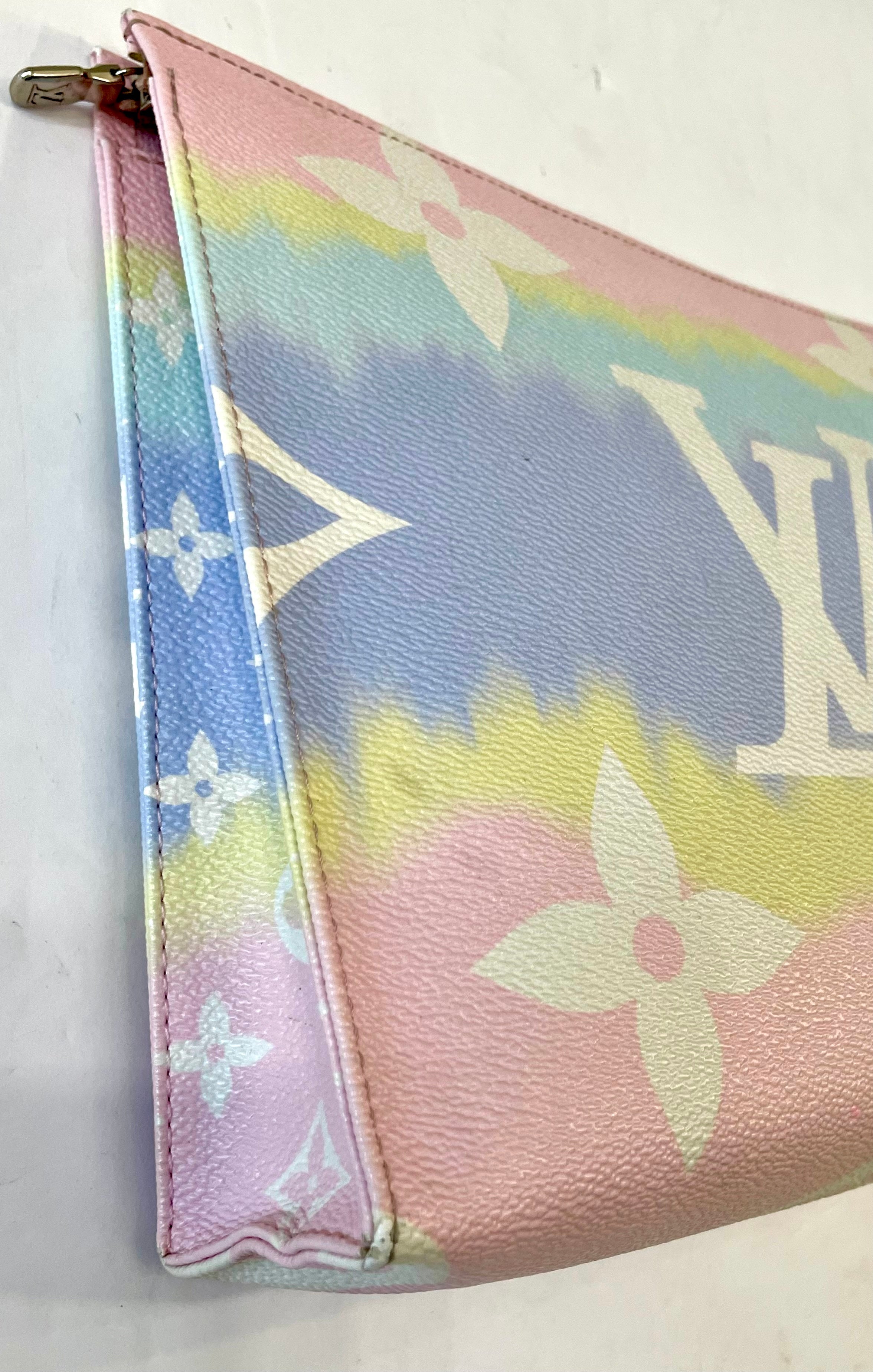 LOUIS VUITTON MONOGRAM ESCALE PASTEL TOILETRY POUCH 26