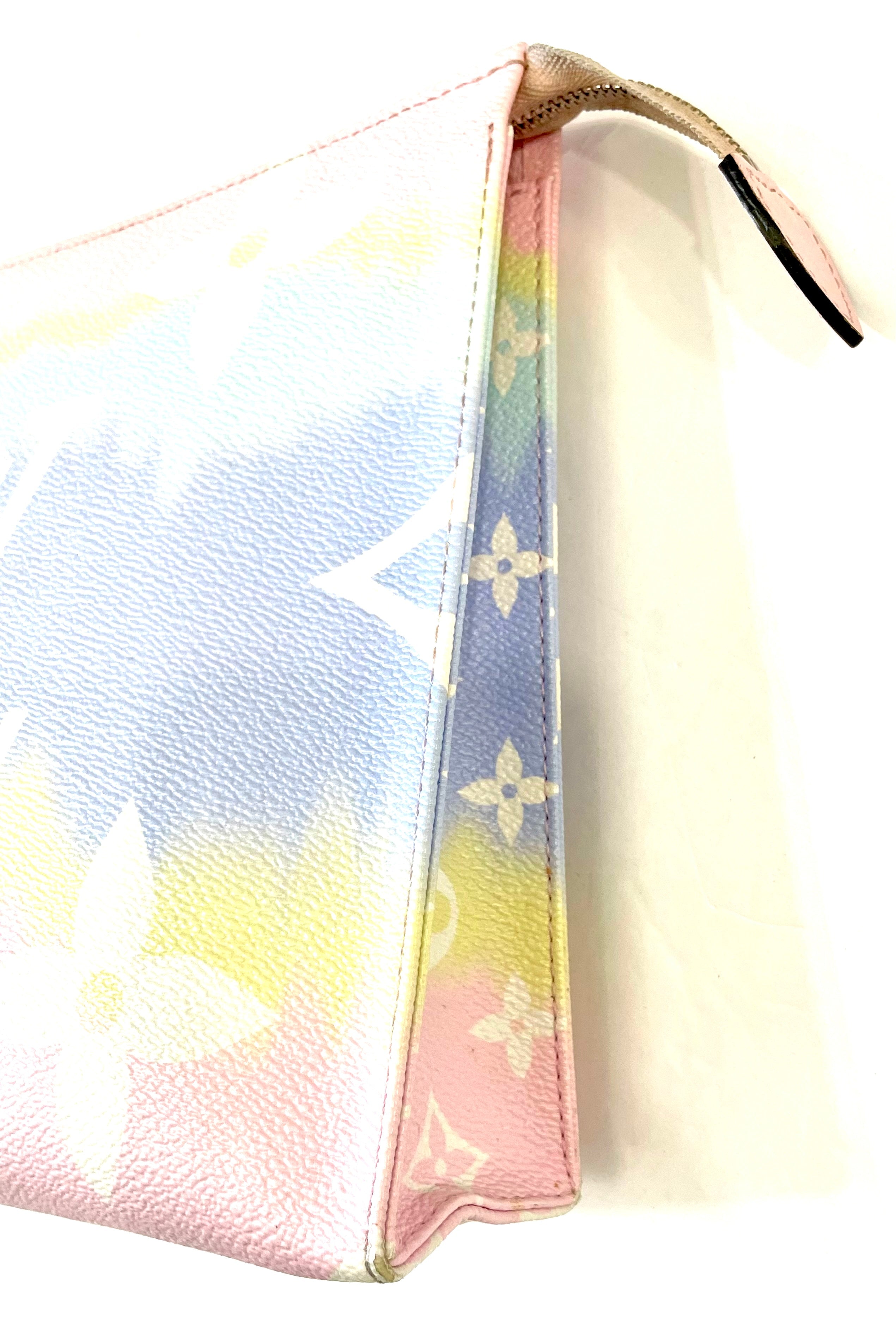 LOUIS VUITTON MONOGRAM ESCALE PASTEL TOILETRY POUCH 26
