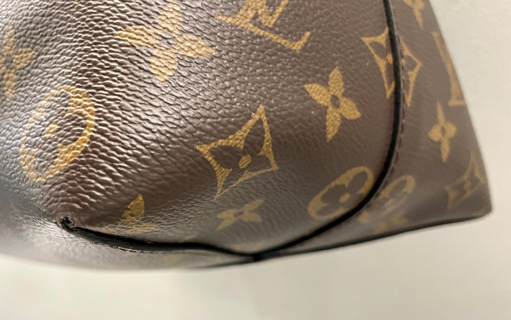 LOUIS VUITTON MONOGRAM FLOWER HOBO BAG BLACK