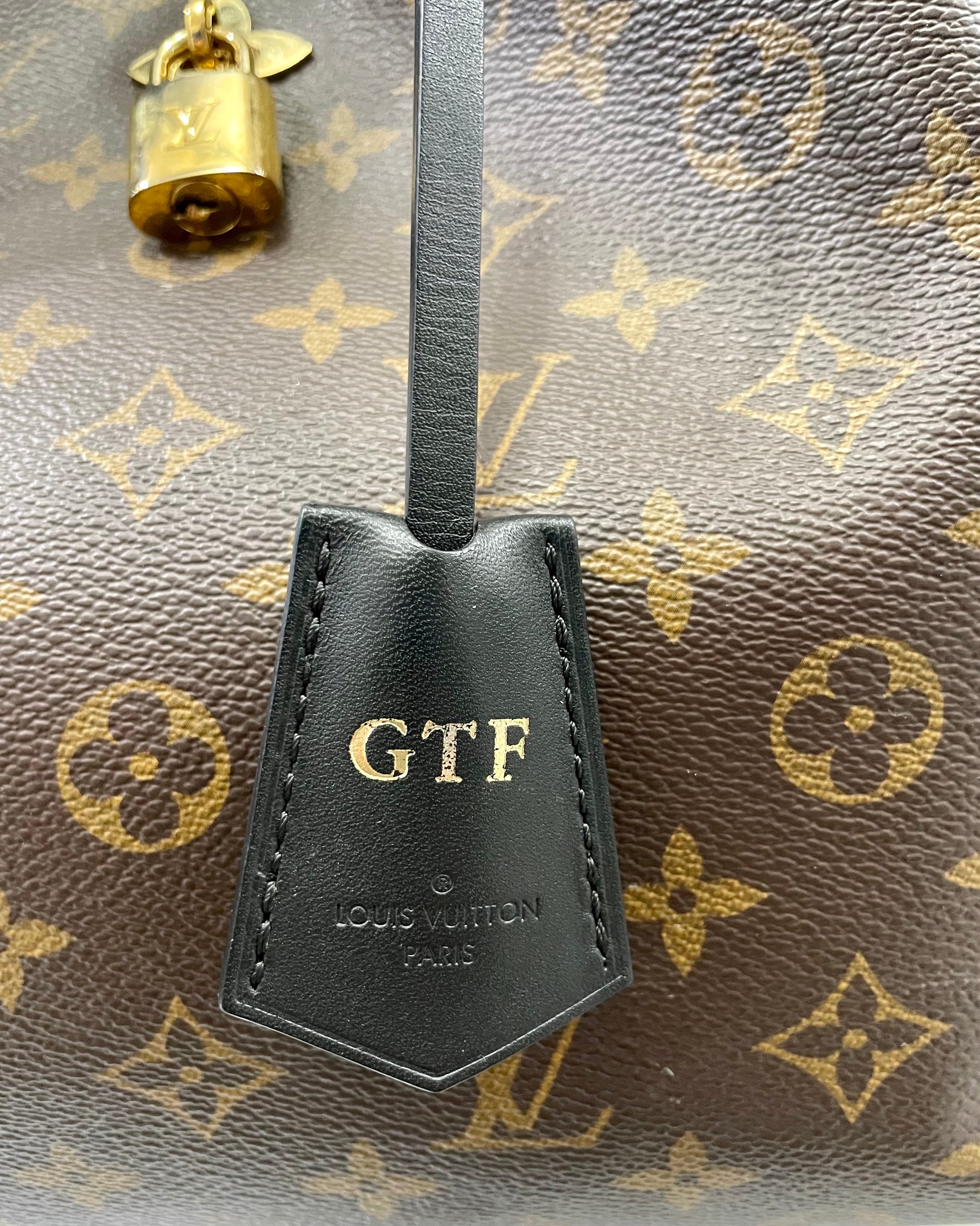 LOUIS VUITTON MONOGRAM FLOWER HOBO BAG BLACK