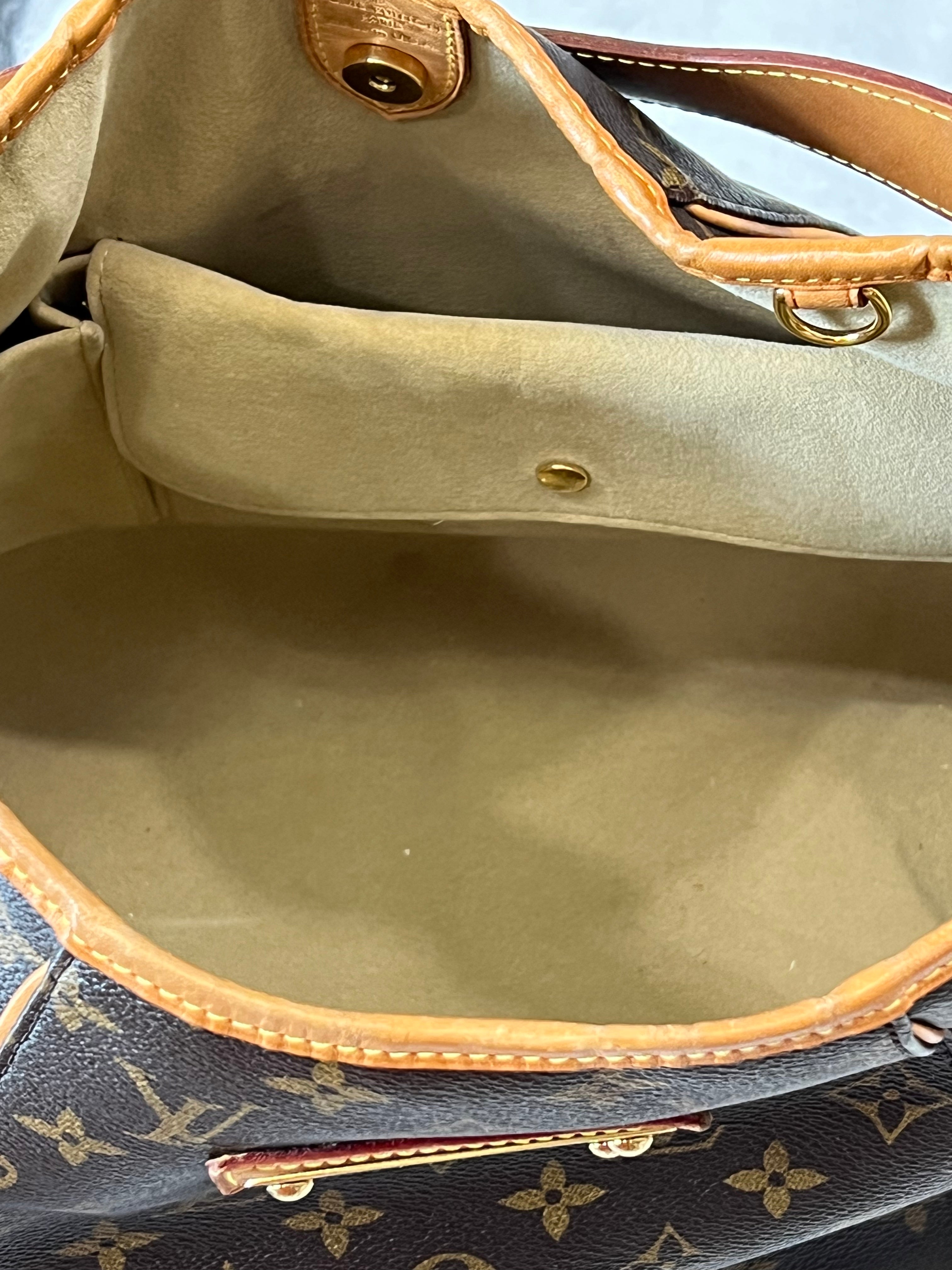 LOUIS VUITTON MONOGRAM GALLIERA PM BAG