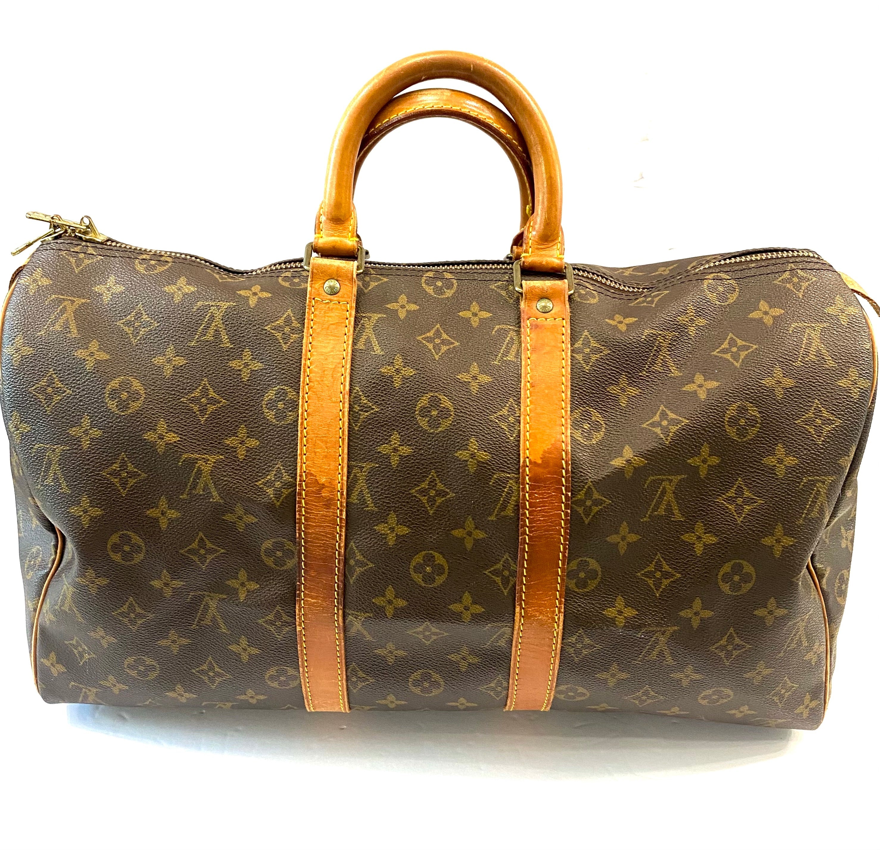 LOUIS VUITTON MONOGRAM KEEPALL 40 HANDBAG