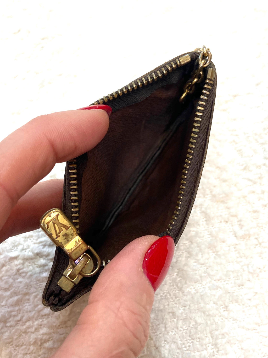 LOUIS VUITTON MONOGRAM KEY/ COIN POUCH