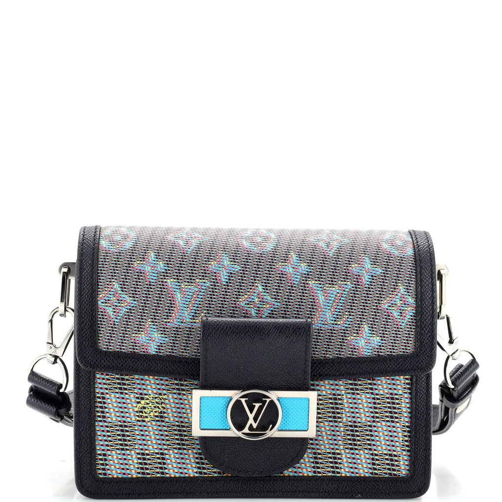 LOUIS VUITTON MONOGRAM LV POP MINI DAUPHINE SHOULDER BAG