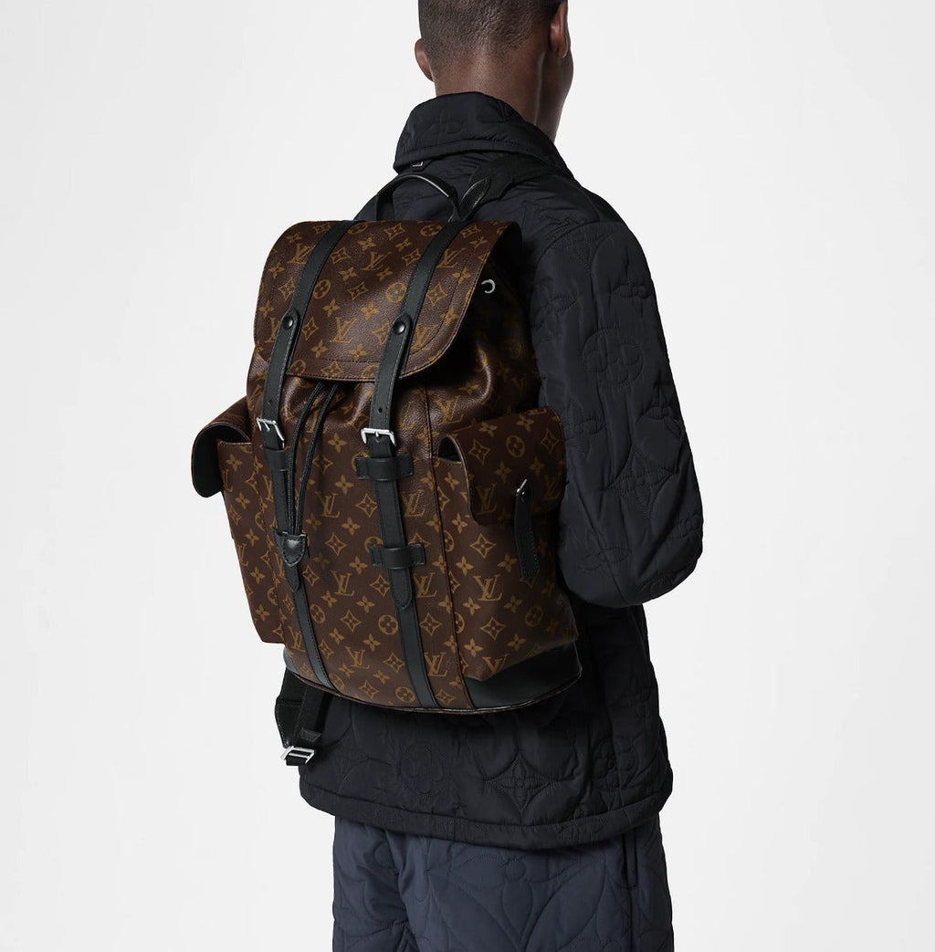 LOUIS VUITTON MONOGRAM MACASSAR CHRISTOPHER PM BACKPACK