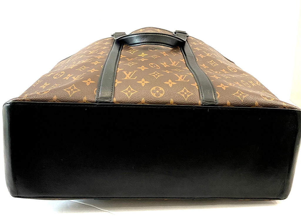 LOUIS VUITTON MONOGRAM MACASSAR WEEKEND TOTE GM
