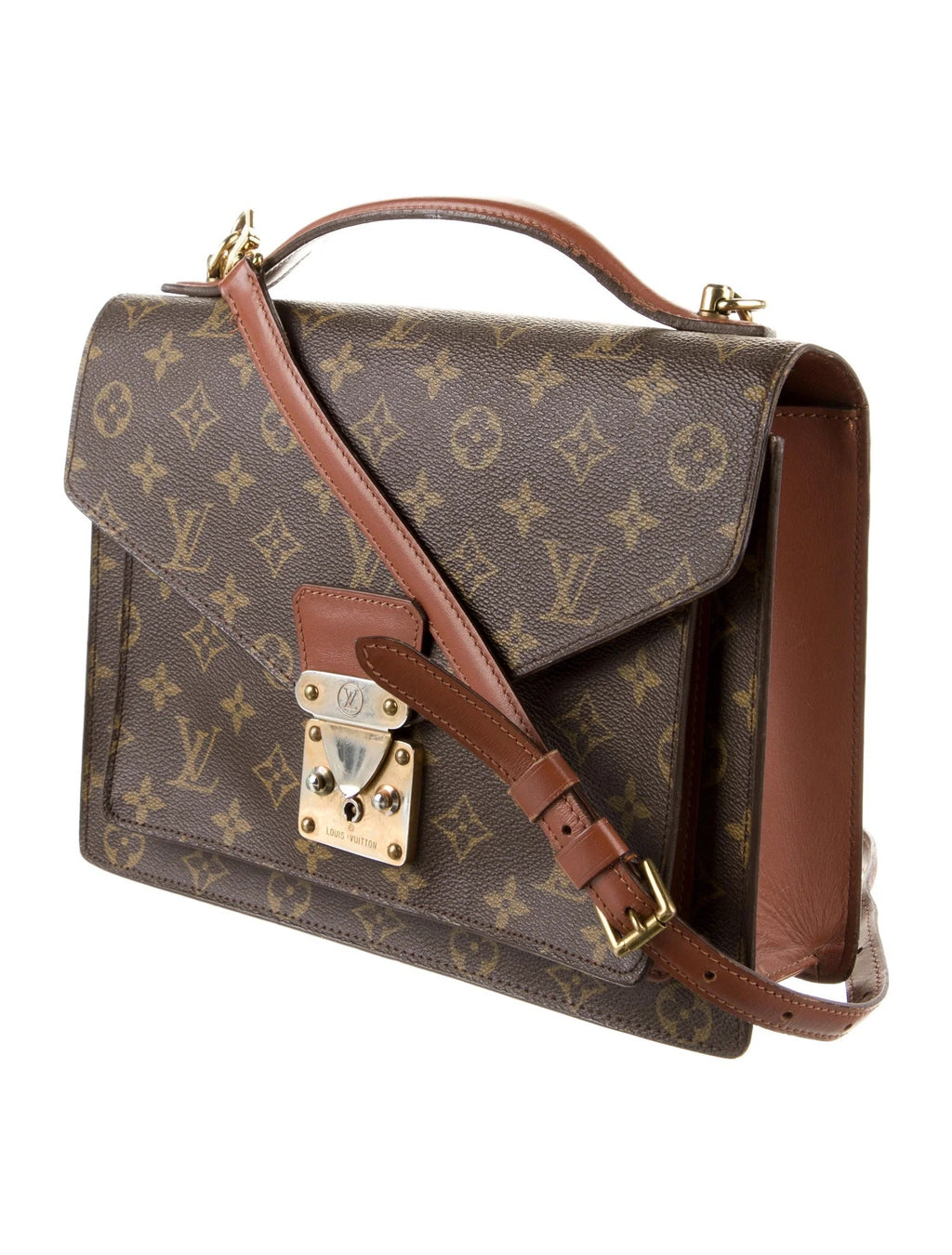 LOUIS VUITTON MONCEAU MONOGRAM SHOULDER BAG