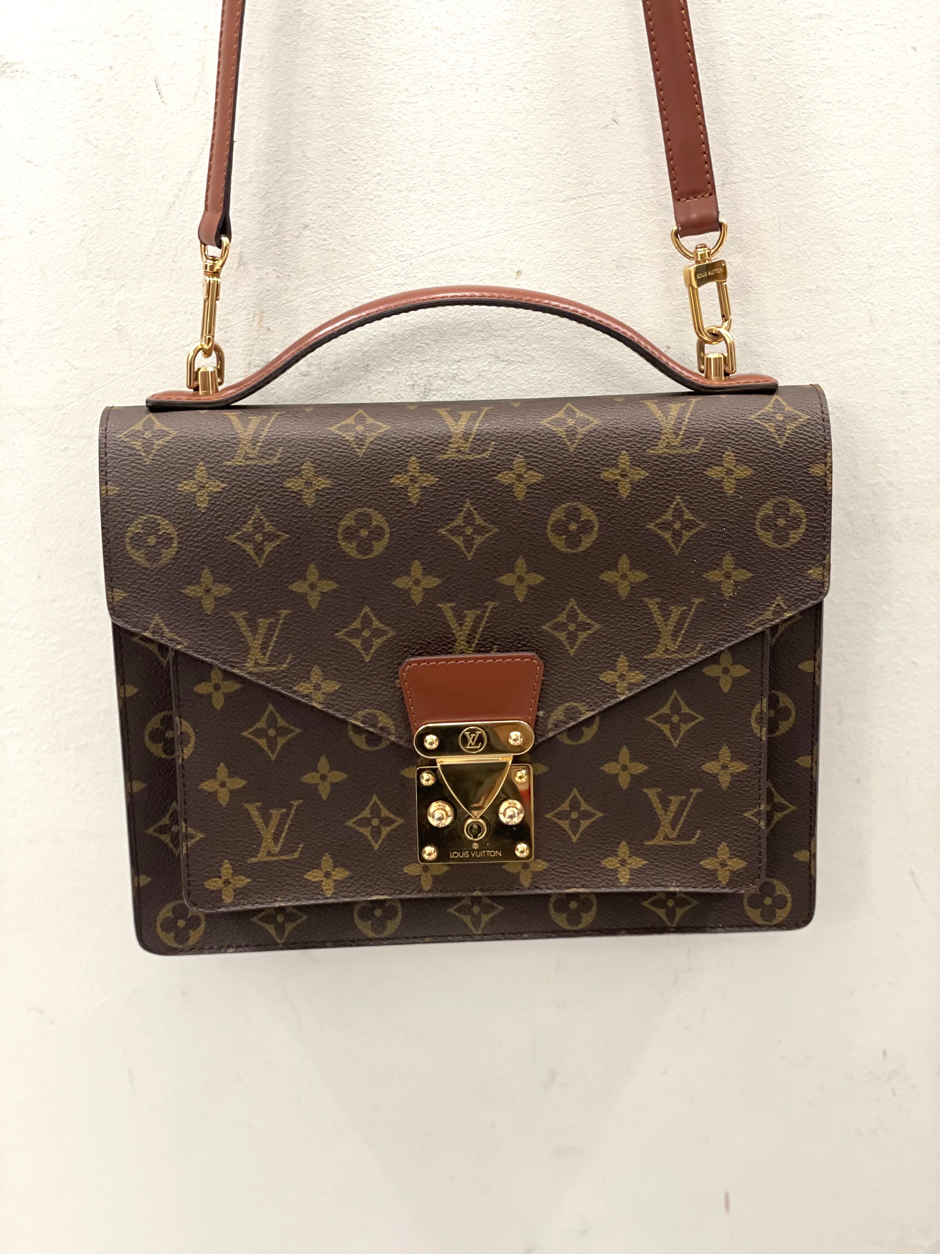 LOUIS VUITTON MONCEAU MONOGRAM SHOULDER BAG