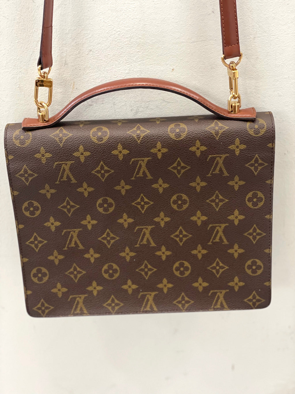 LOUIS VUITTON MONCEAU MONOGRAM SHOULDER BAG