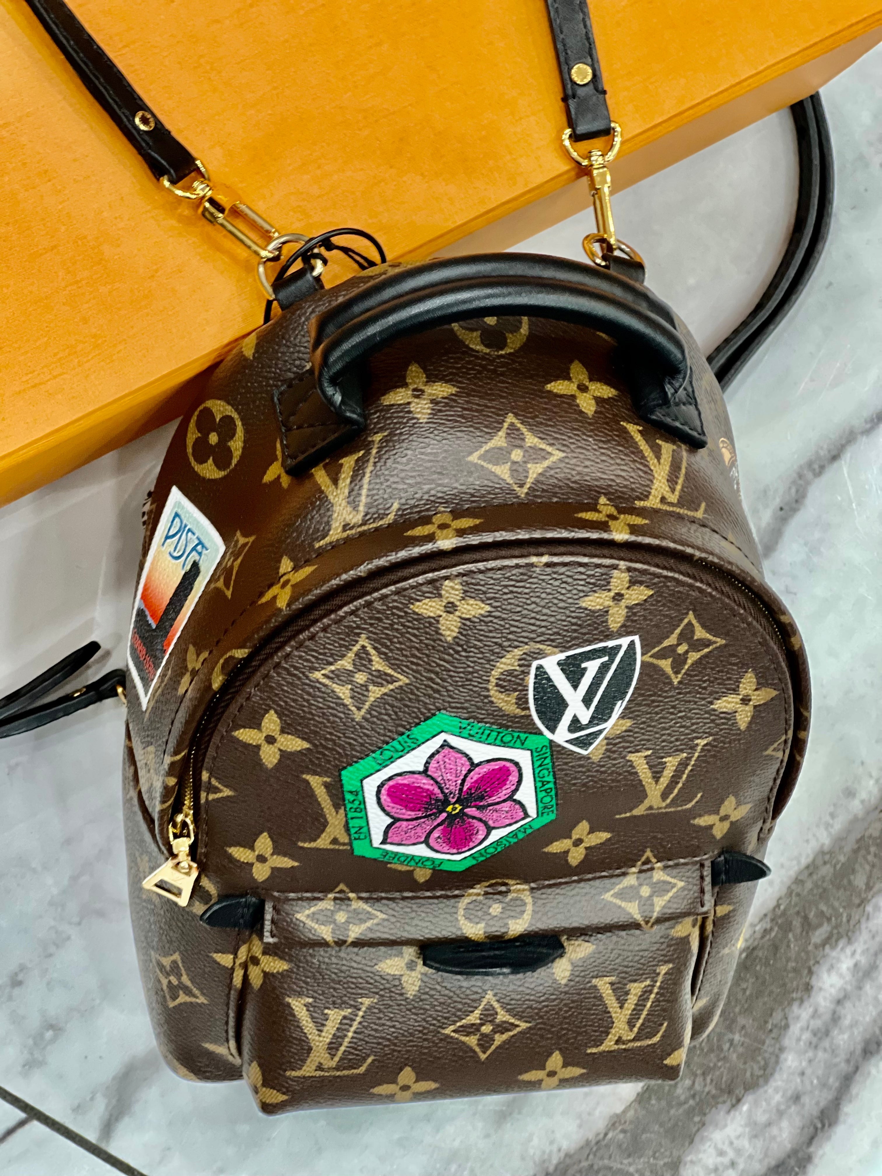 LOUIS VUITTON MONOGRAM MY WORLD TOUR PALM SPRINGS BACKPACK MINI