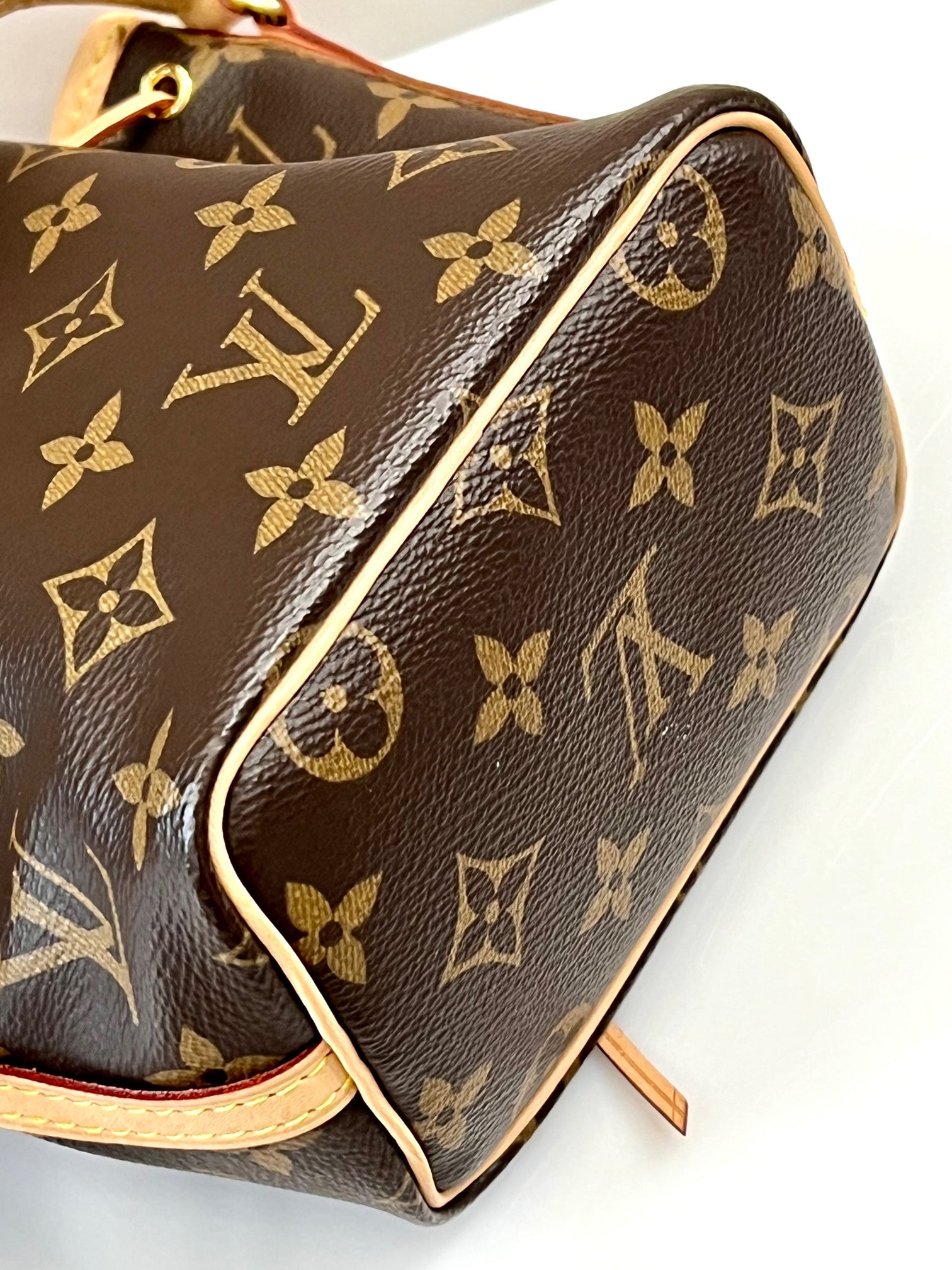 LOUIS VUITTON MONOGRAM NANO NOE SHOULDER BAG