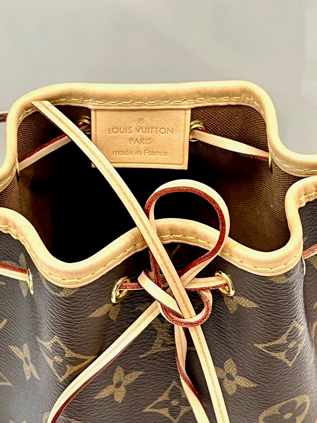 LOUIS VUITTON MONOGRAM NANO NOE SHOULDER BAG
