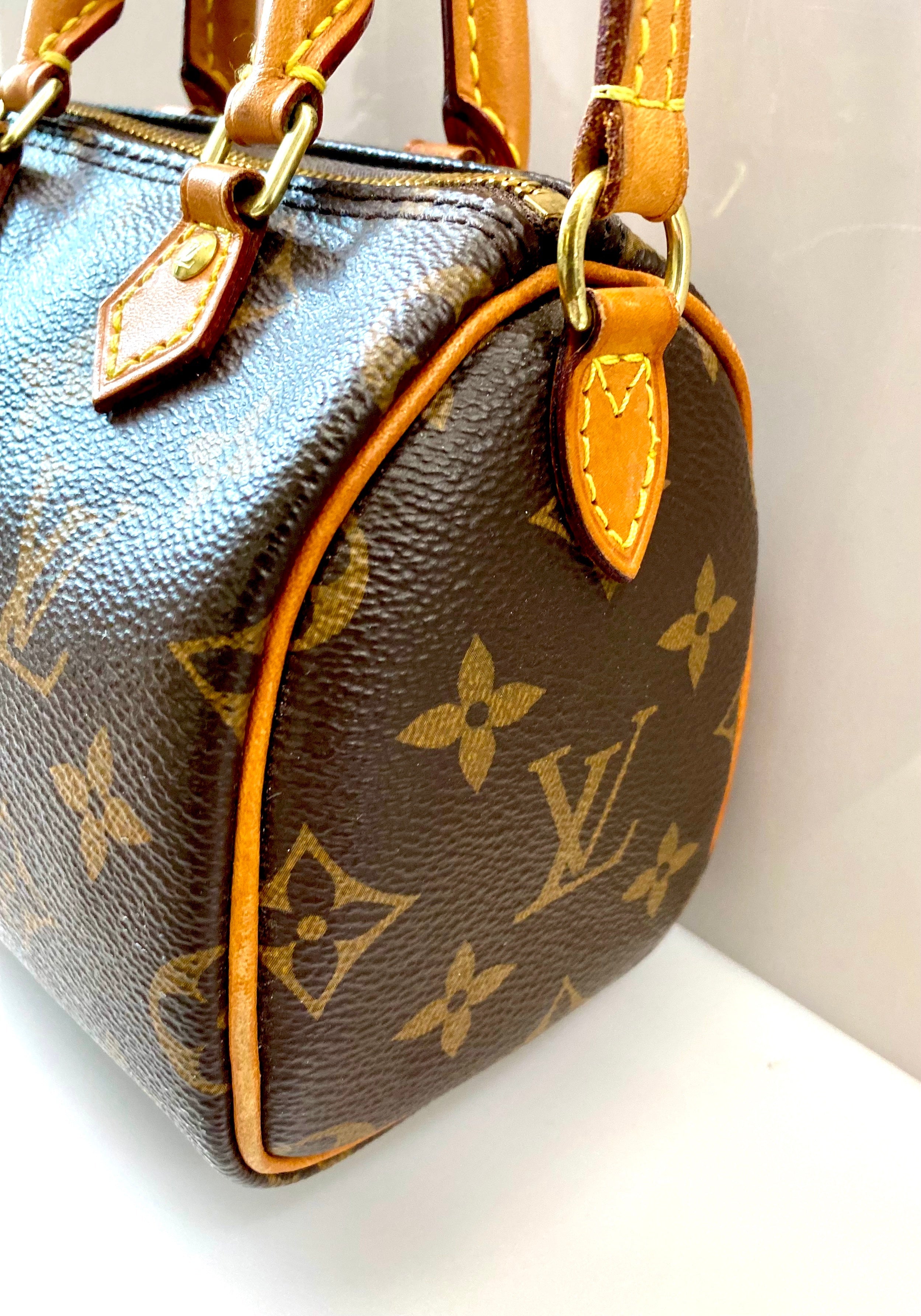 LOUIS VUITTON MONOGRAM NANO SPEEDY SHOULDER BAG