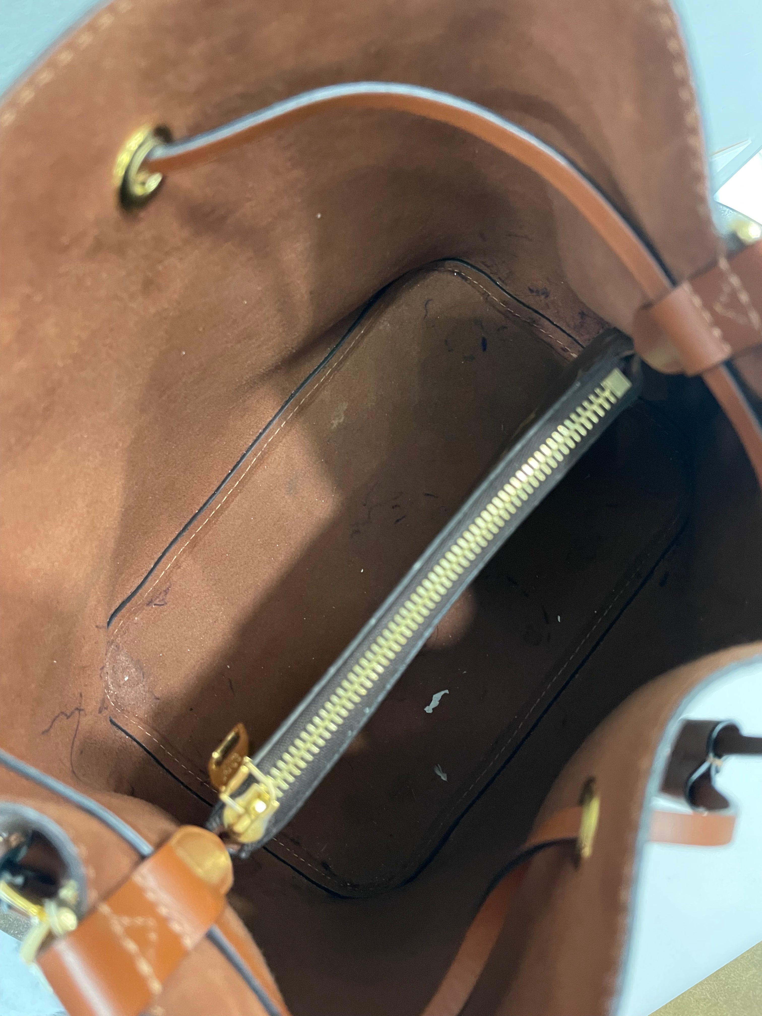 LOUIS VUITTON MONOGRAM NOÉNOE MM SHOULDER BAG CARAMEL