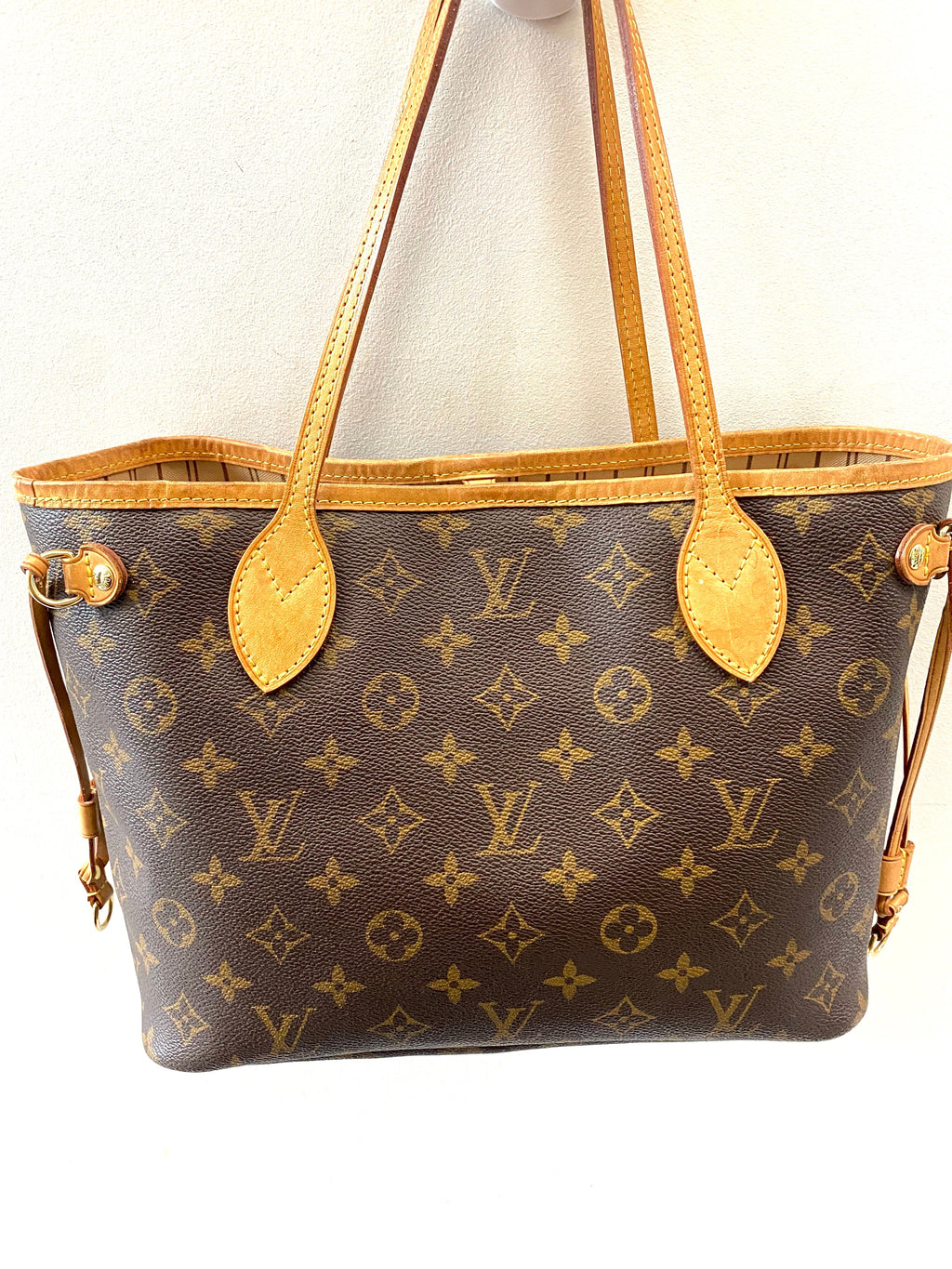 LOUIS VUITTON MONOGRAM NEVERFULL PM TOTE BAG