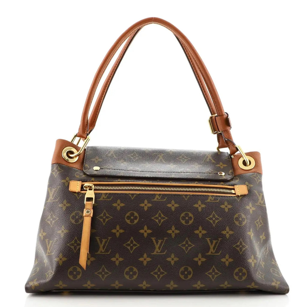 LOUIS VUITTON MONOGRAM OLYMPE CAMEL SHOULDER BAG