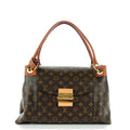 LOUIS VUITTON MONOGRAM OLYMPE CAMEL SHOULDER BAG