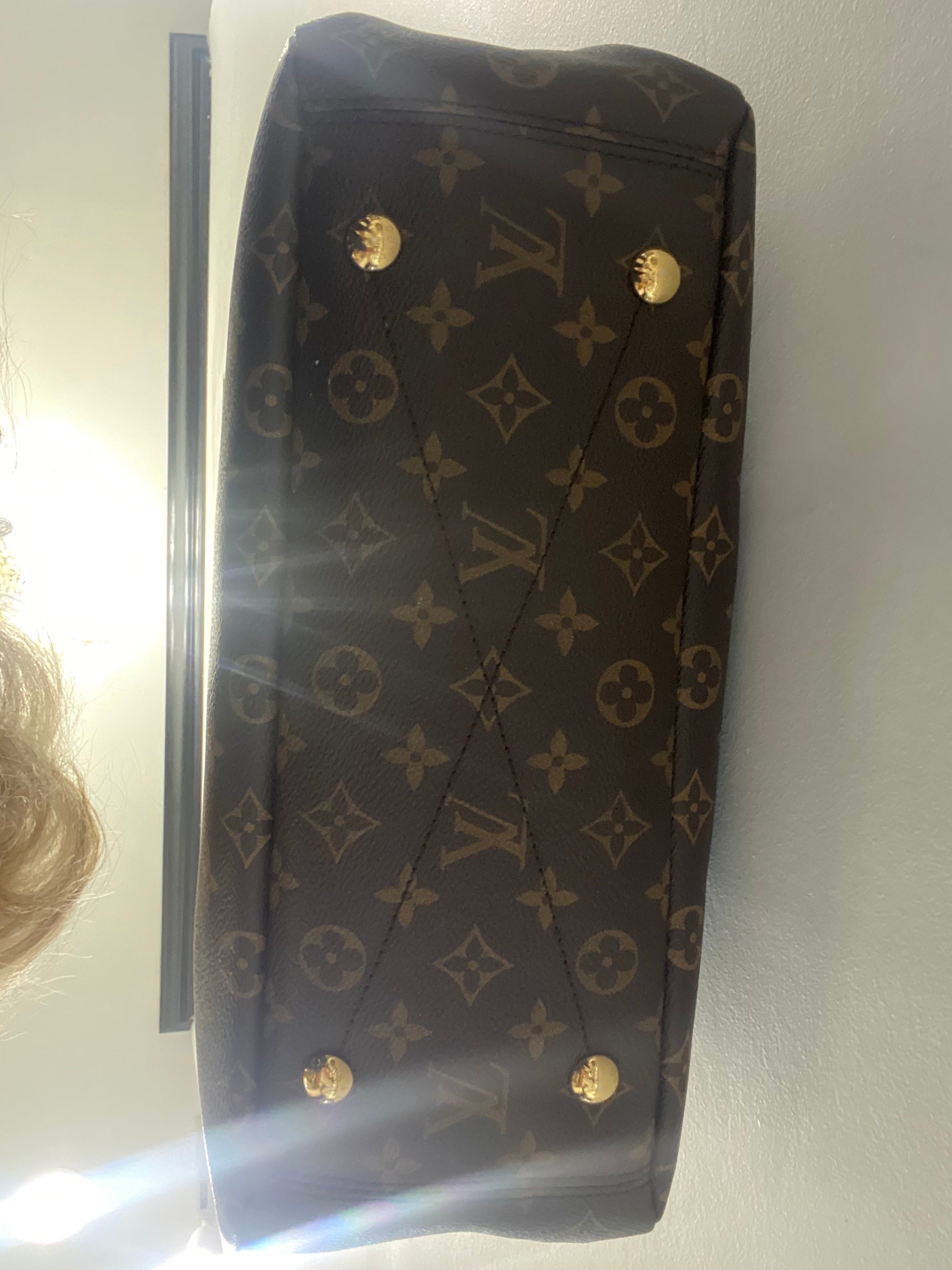 LOUIS VUITTON MONOGRAM PALLAS DAHLIA SHOULDER BAG