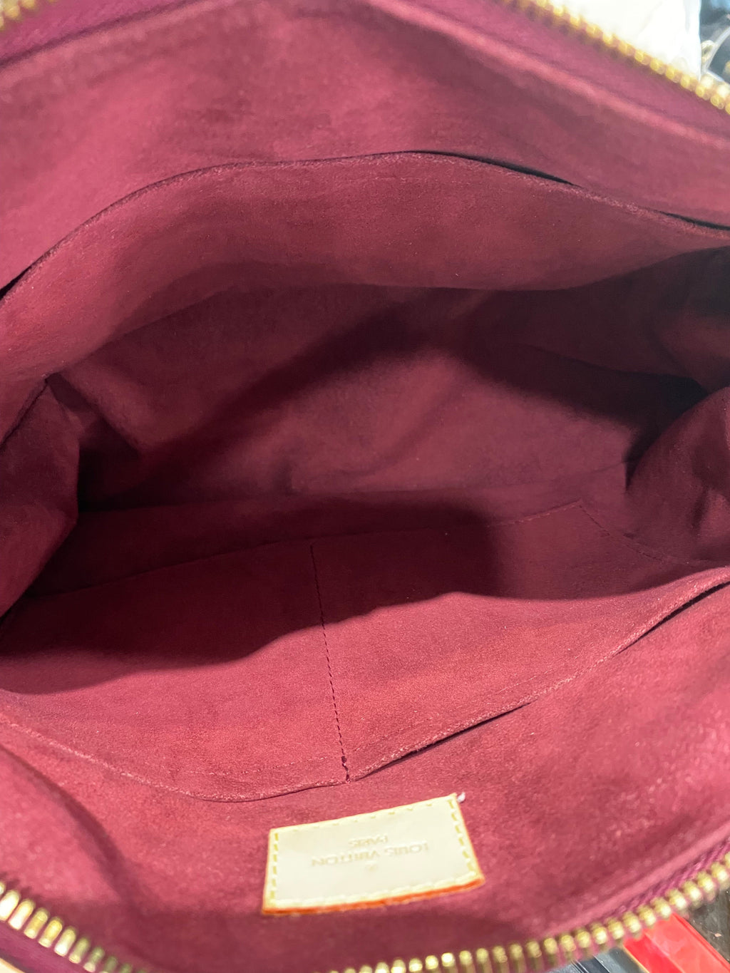 LOUIS VUITTON MONOGRAM PALLAS DAHLIA SHOULDER BAG