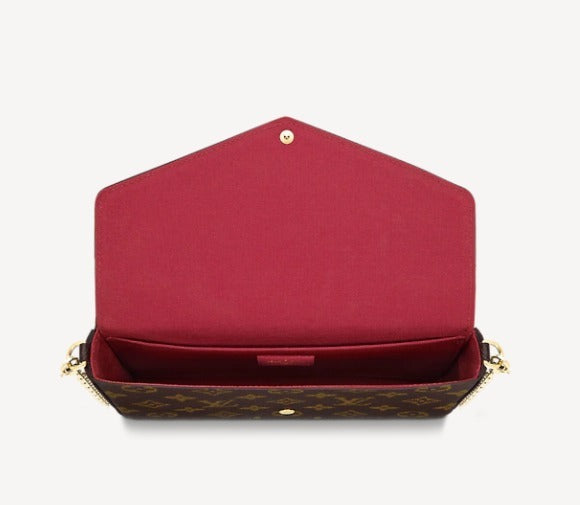 LOUIS VUITTON MONOGRAM POCHETTE FÉLICIE CHAIN BAG