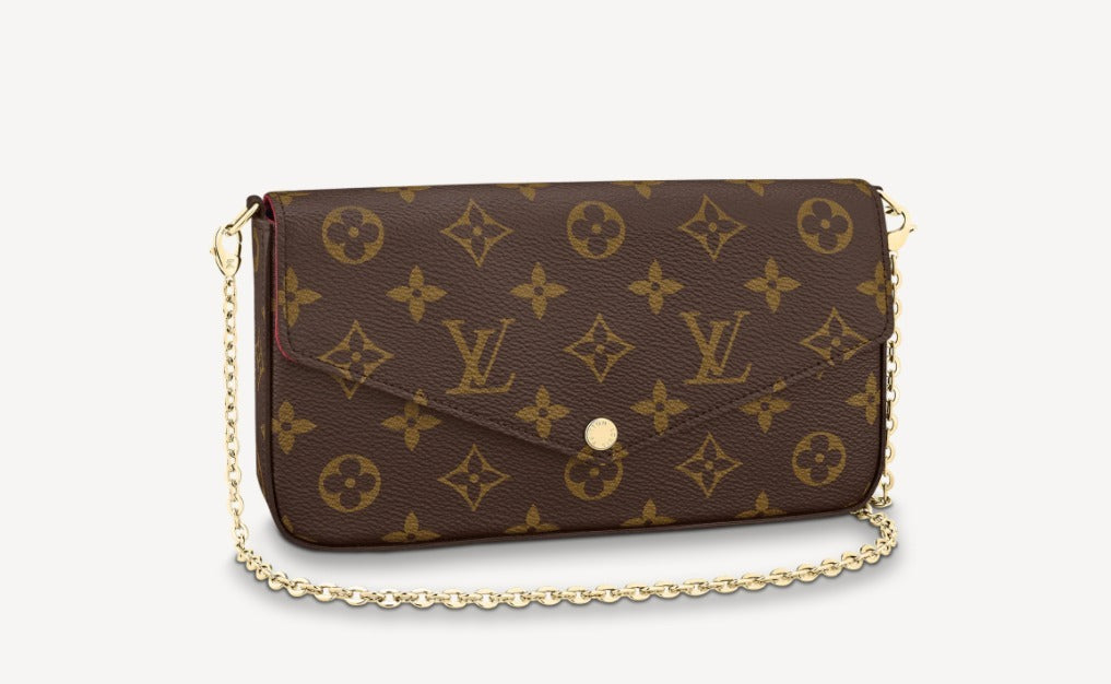LOUIS VUITTON MONOGRAM POCHETTE FÉLICIE CHAIN BAG