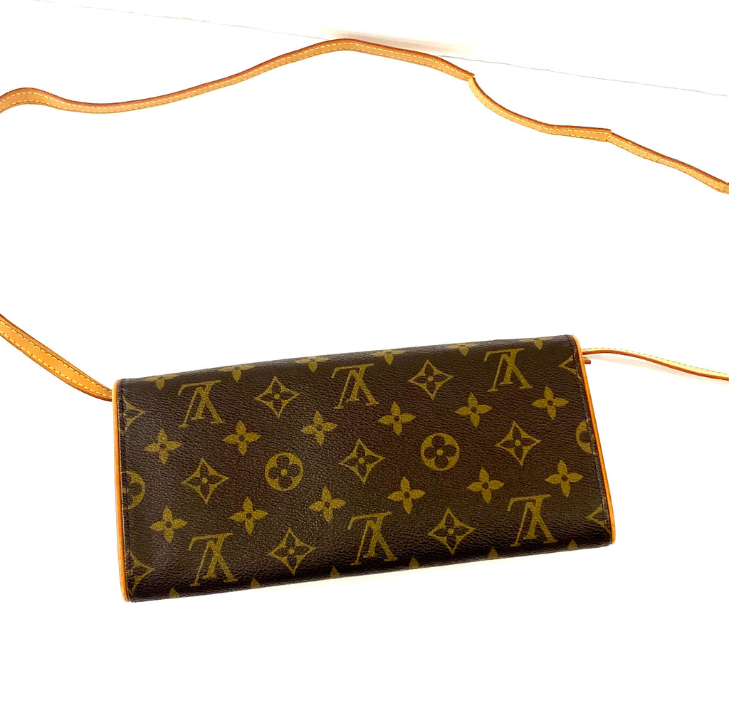 LOUIS VUITTON MONOGRAM TWIN POCHETTE PM CROSSBODY