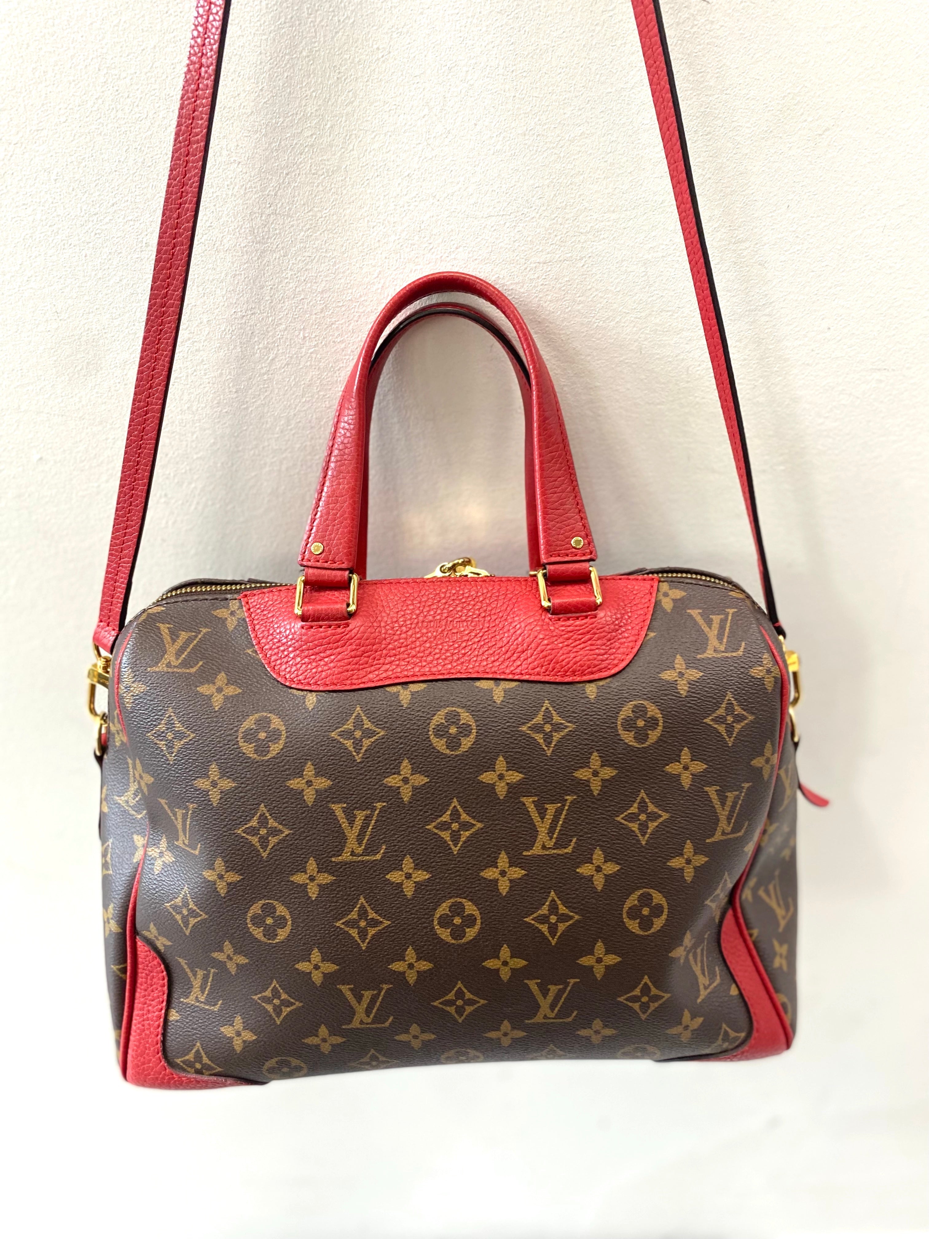 LOUIS VUITTON MONOGRAM RETIRO NM CHERRY