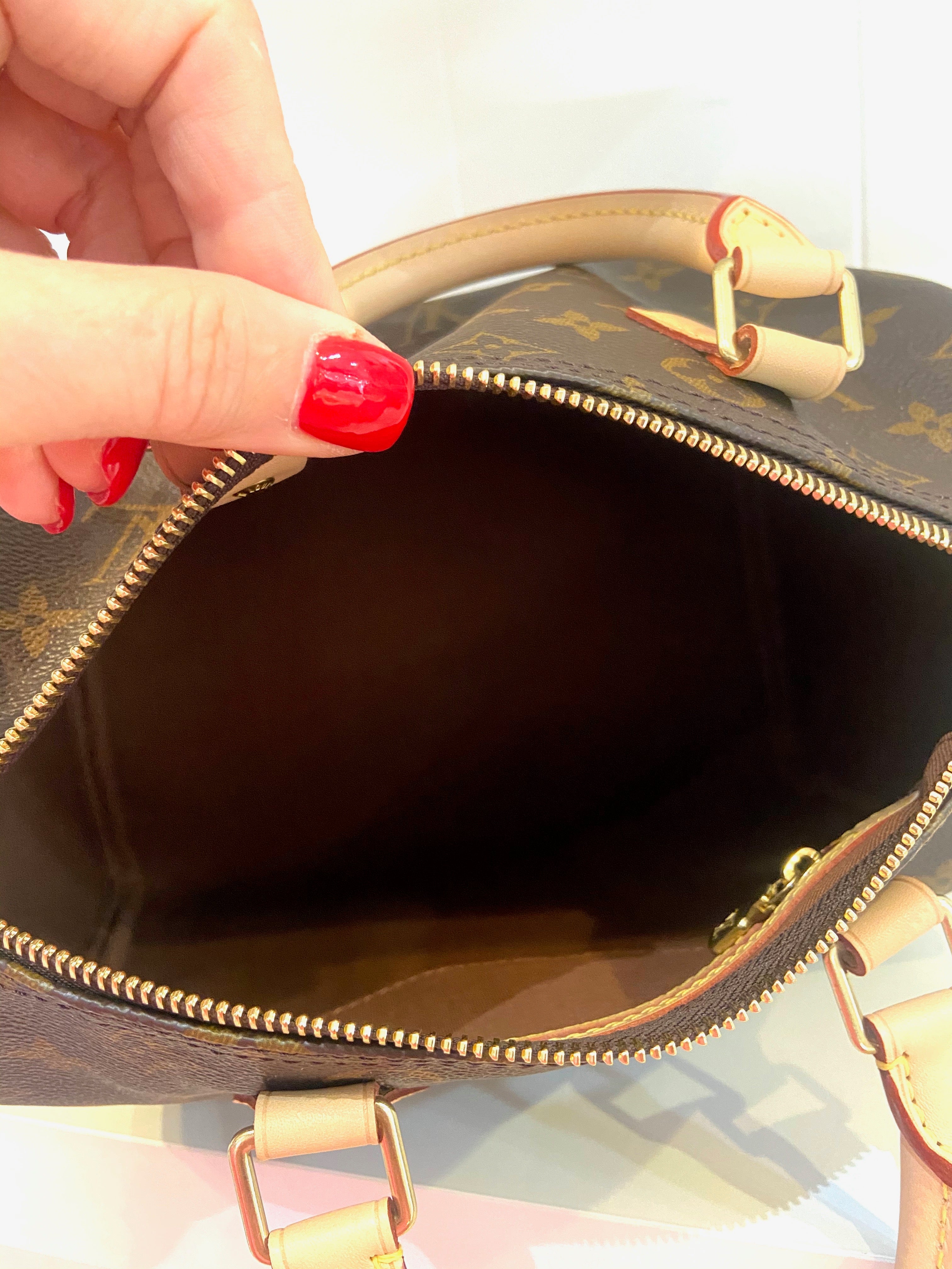 LOUIS VUITTON MONOGRAM SPEEDY 25 HANDBAG