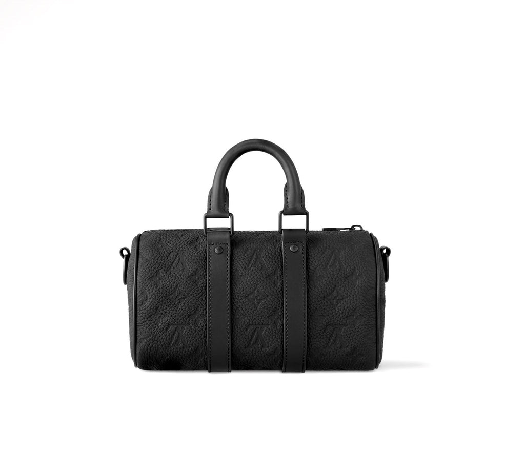 LOUIS VUITTON MONOGRAM TAURILLON LEATHER KEEPAL BANDOULIERE 25 BAG