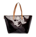 LOUIS VUITTON MONOGRAM VERNIS BELLEVUE GM TOTE BAG