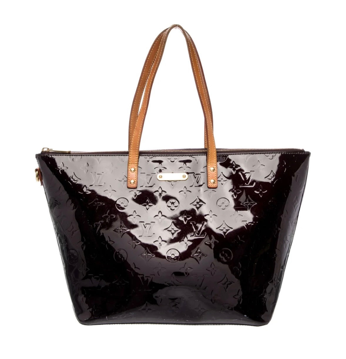 LOUIS VUITTON MONOGRAM VERNIS BELLEVUE GM TOTE BAG