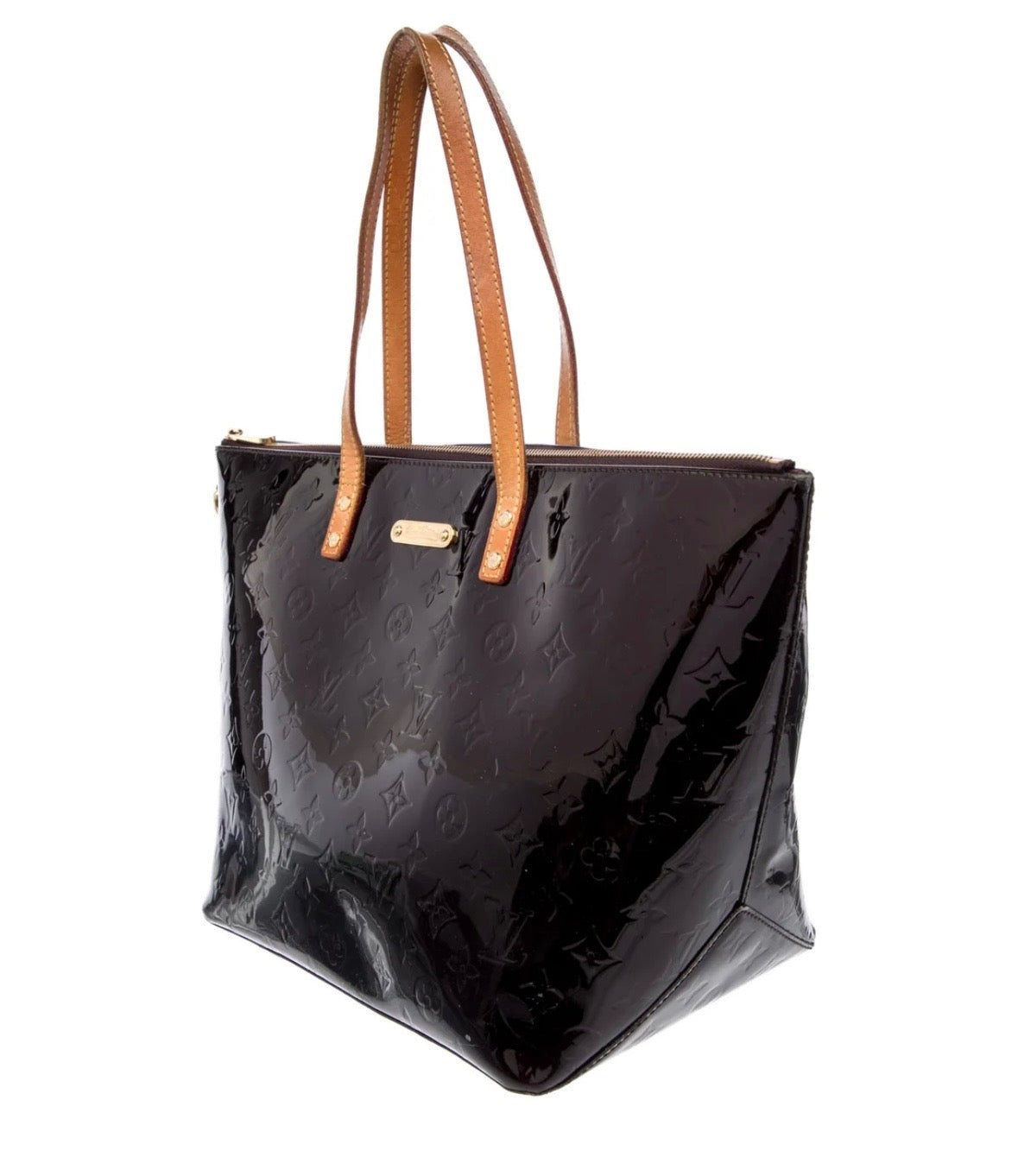 LOUIS VUITTON MONOGRAM VERNIS BELLEVUE GM TOTE BAG