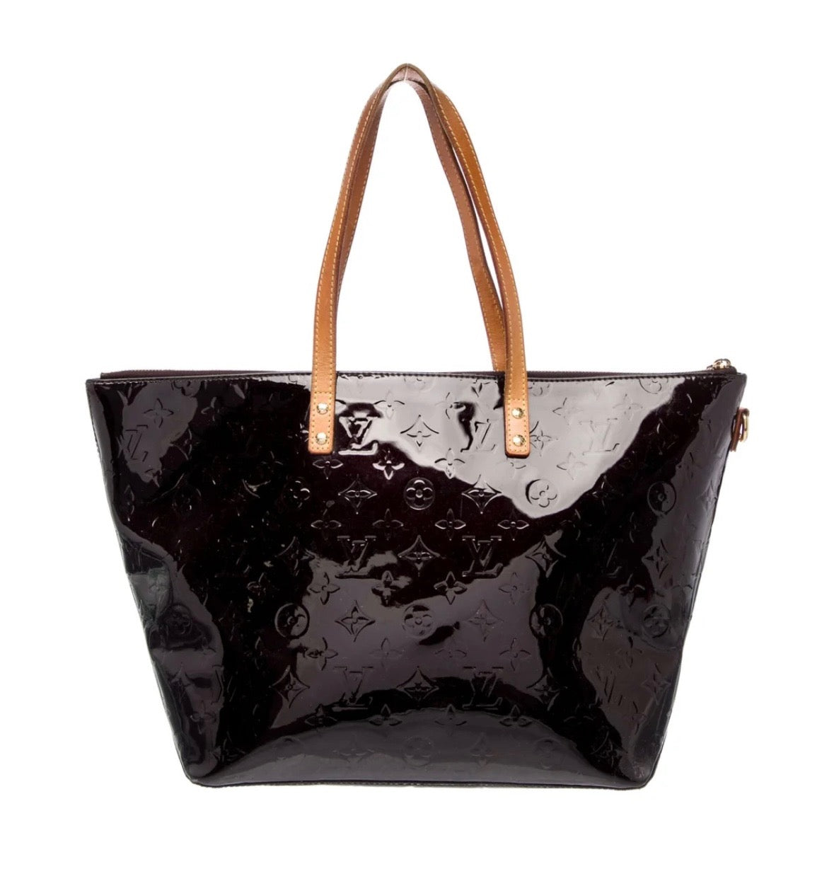 LOUIS VUITTON MONOGRAM VERNIS BELLEVUE GM TOTE BAG