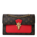 LOUIS VUITTON MONOGRAM VICTOIRE SHOULDER BAG CHERRY
