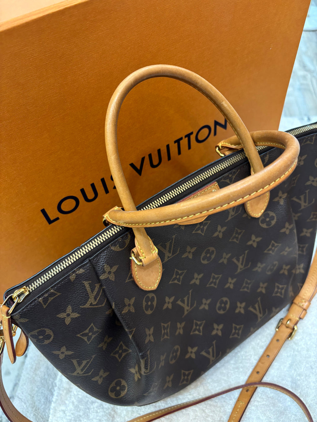 LOUIS VUITTON MONOGRAM TURENNE PM SHOULDER BAG