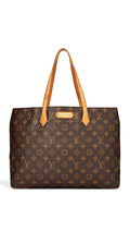 LOUIS VUITTON MONOGRAM WILLSHIRE MM TOTE BAG