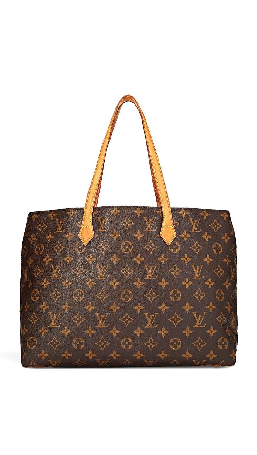 LOUIS VUITTON MONOGRAM WILLSHIRE MM TOTE BAG