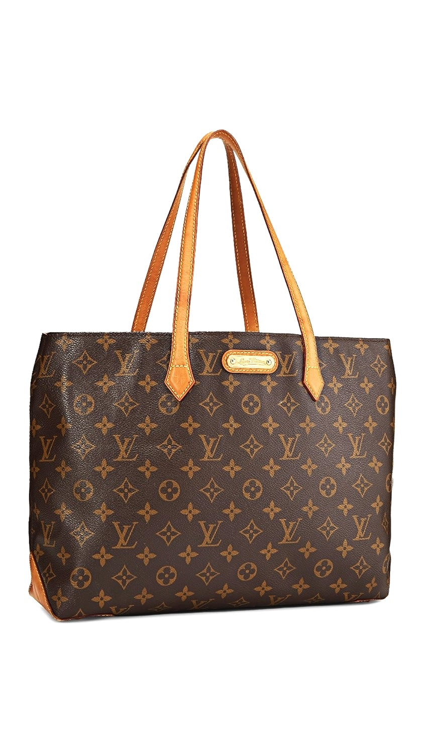 LOUIS VUITTON MONOGRAM WILLSHIRE MM TOTE BAG
