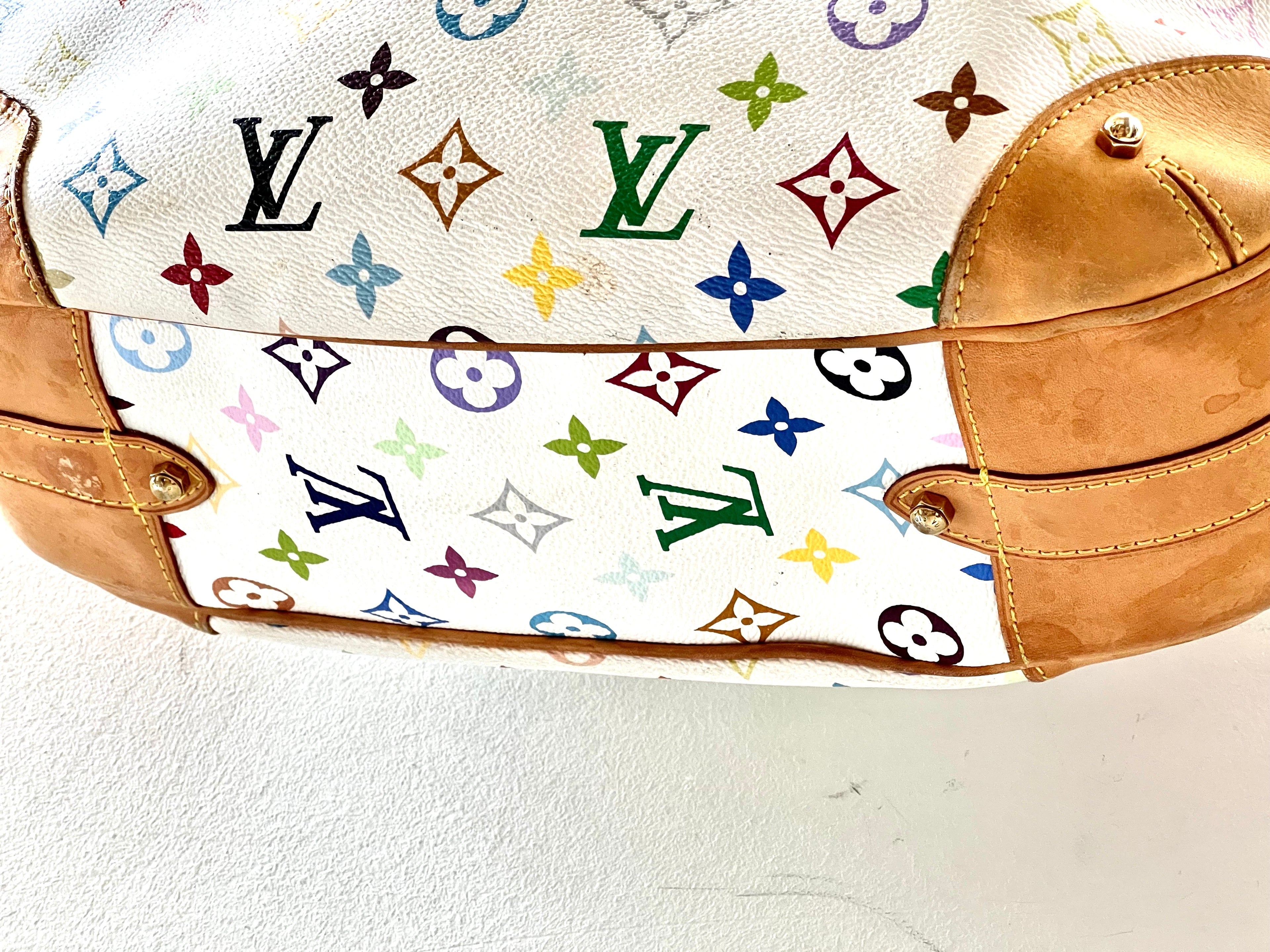 LOUIS VUITTON MULTICOLOR MONOGRAM GRETA SATCHEL