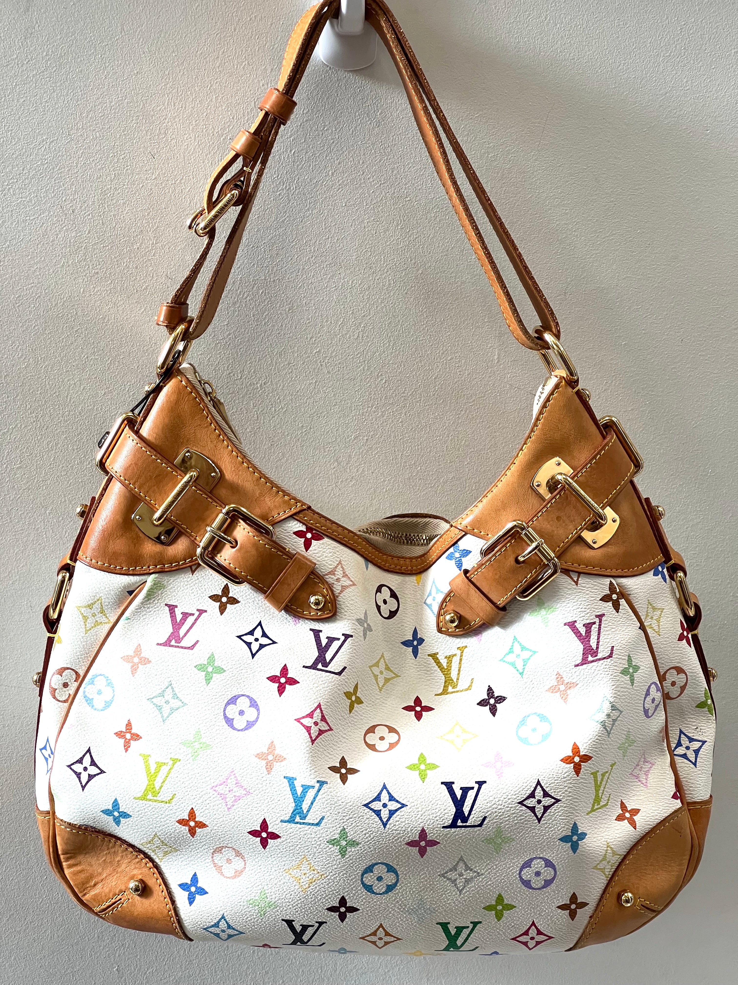LOUIS VUITTON MULTICOLOR MONOGRAM GRETA SATCHEL