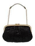 LOUIS VUITTON SATIN MONOGRAM AUMONIERE CLUTCH BAG
