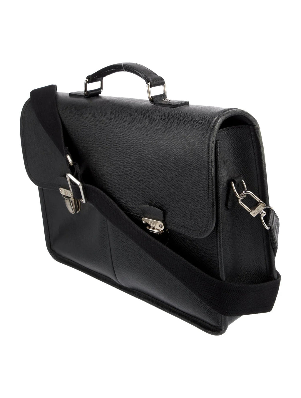 LOUIS VUITTON TAIGA LEATHER ANTON BRIEFCASE WITH SHOULDER STRAP