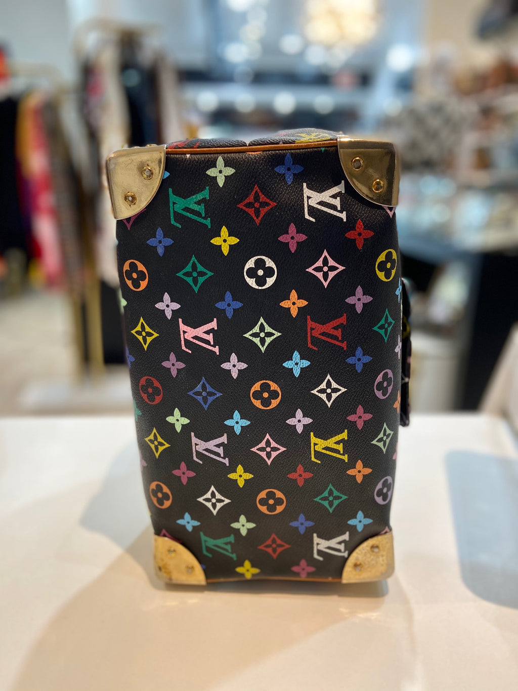 LIMITED EDITION MULTICOLOR MONOGRAM SPEEDY 30 HANDBAG